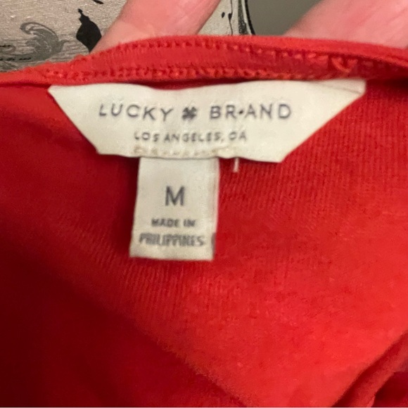 Lucky Brand Vibrant Red Tank Top - Picture 4 of 7